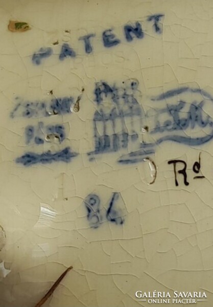 Zsolnay Patent porcelán váza